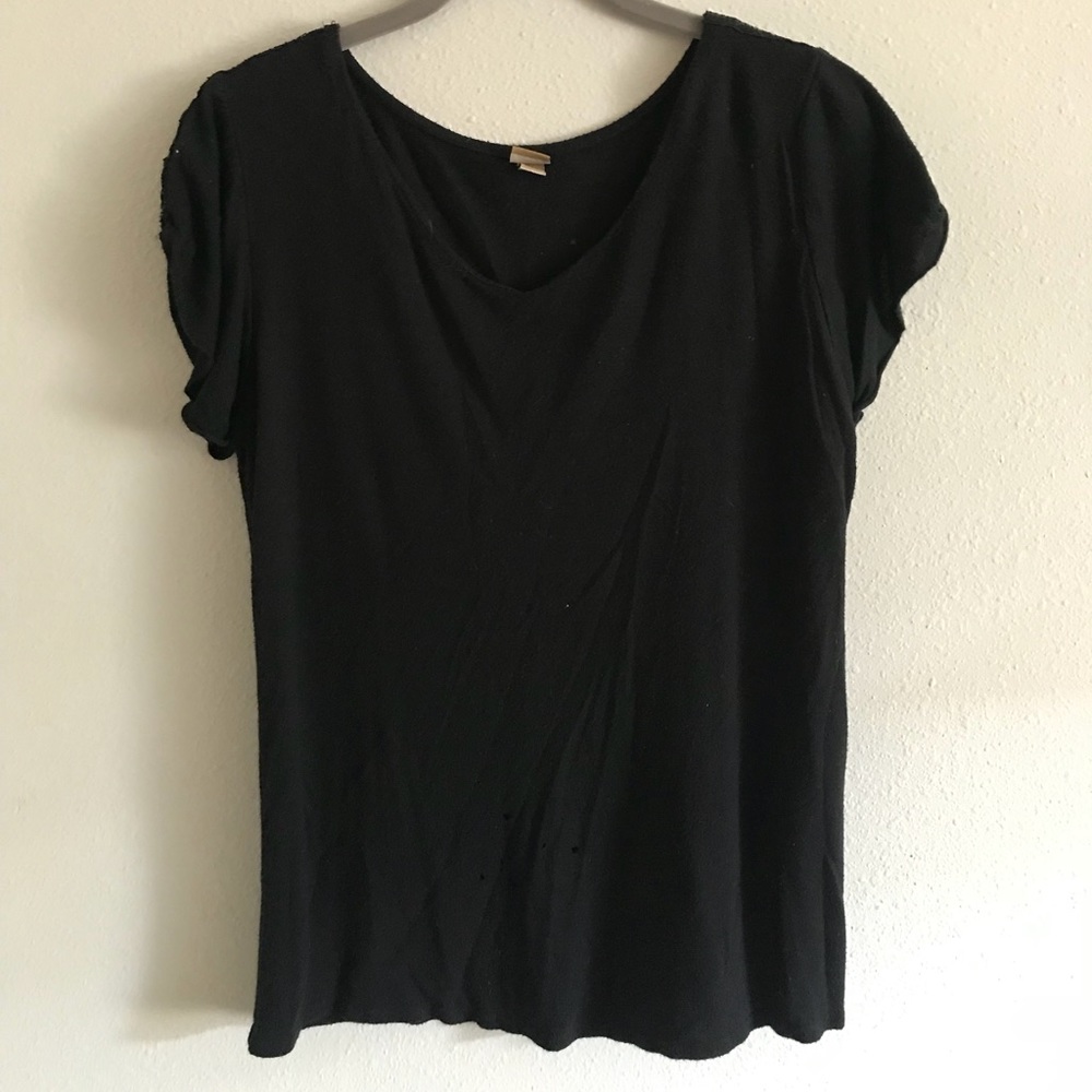Simple black shirt